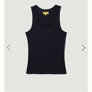 Hikerkind ribbed merino tank 2XL black